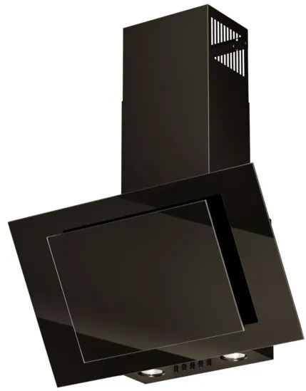 Hota perete MAAN Vertical Eco Duo Glass negru