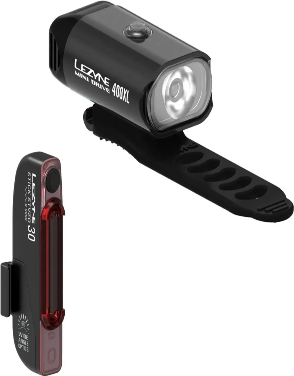 Lezyne - lumini set fata-spate - Mini si Stick Drive Pair USB