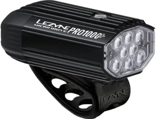 Lezyne - Lumina fata - MICRO DRIVE PRO 1000+ - 1000 lumeni - USB - negru