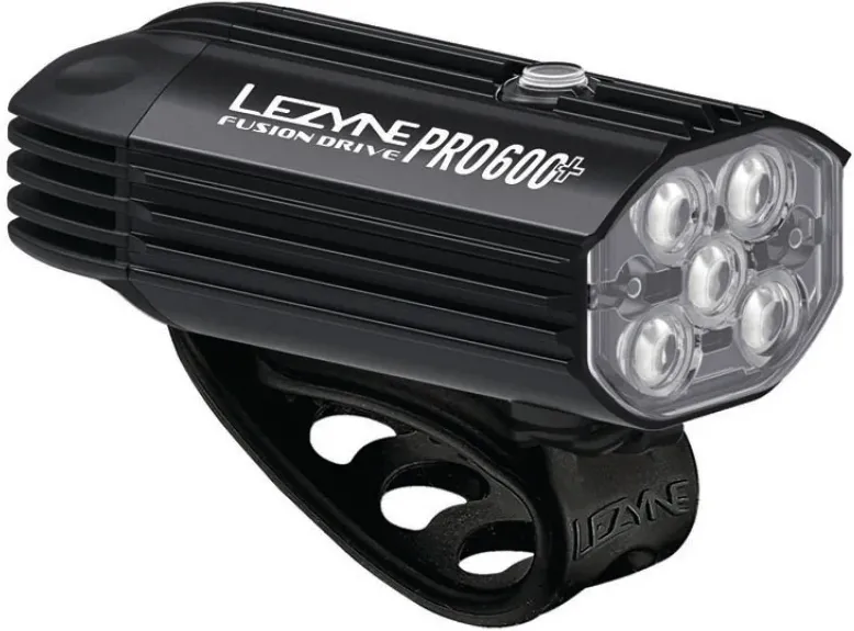 Lezyne - Fusion Drive 600+ - Lumina fata - 600 lumeni - USB - negru