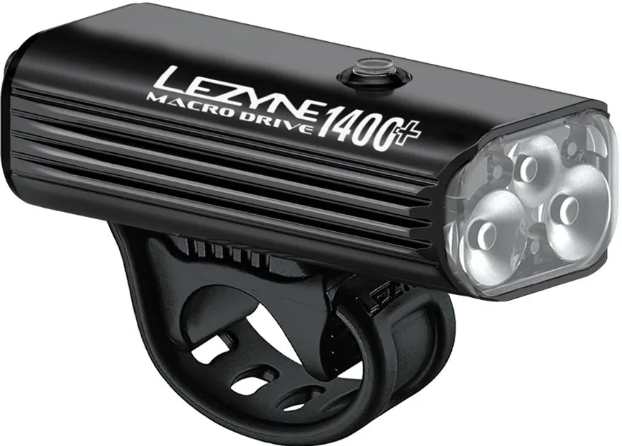 Lezyne - Lumina fata - MICRO DRIVE PRO 1400+ - 1400 lumeni - USB - negru