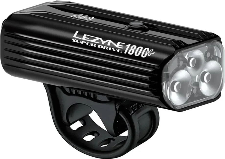 Lezyne - Lumina fata - SUPER DRIVE 1800+ SMART - 1800 lumeni - USB - negru