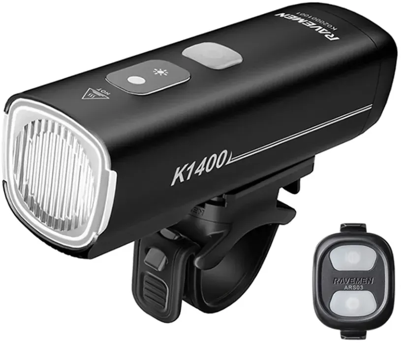 Ravemen - lumina fata - K1400 - 1400 lumeni - AI Nighttime Mode