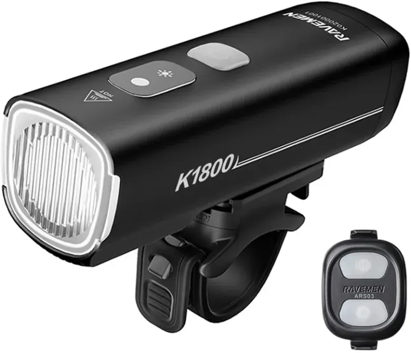 Ravemen - lumina fata - K1800 - 1800 lumeni - AI Nighttime Mode