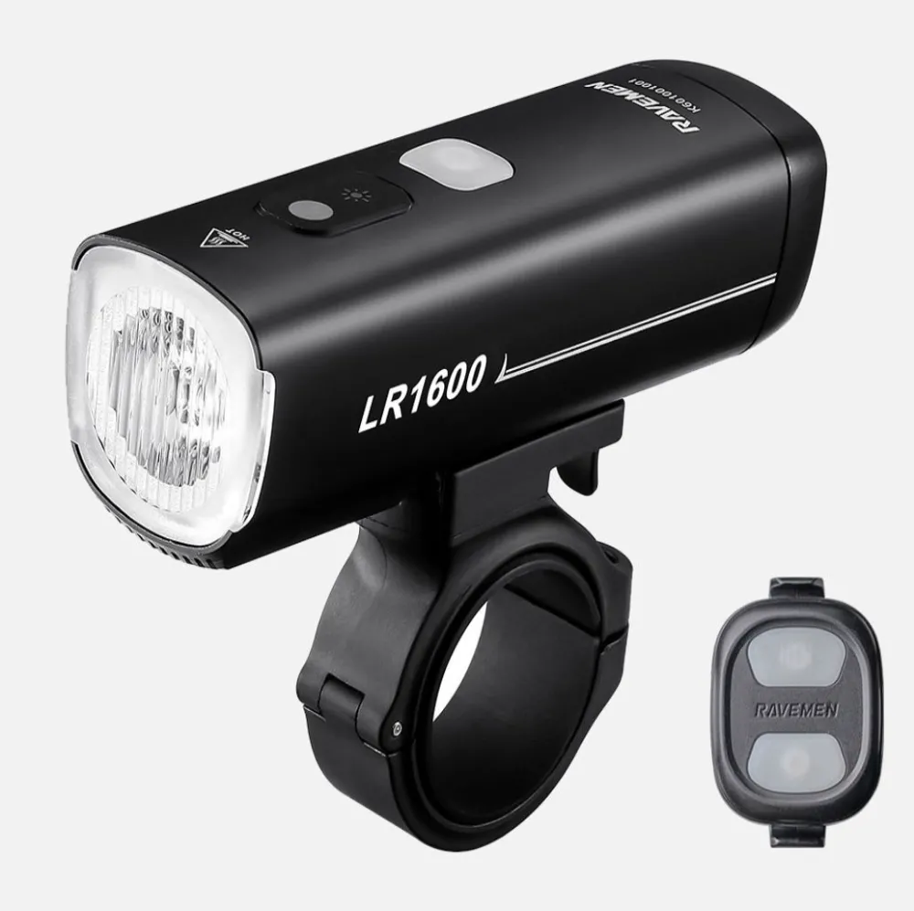 Ravemen - lumina fata - LR1600 - 1600 lumeni - ON I OFF - lentila curbata