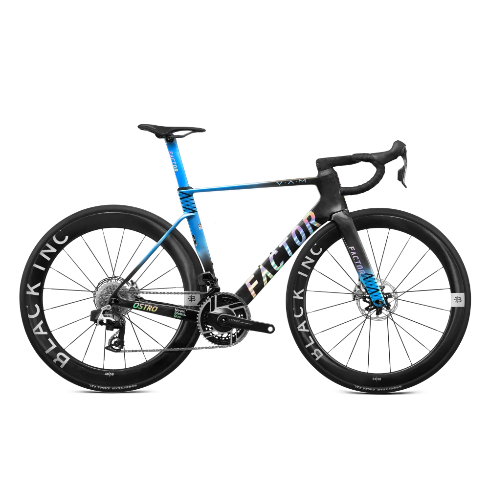 Factor - Ostro Vam - SRAM Force w/ power meter - icon blue - 54 - 38cm+90mm - 170 mm - 20x350mm