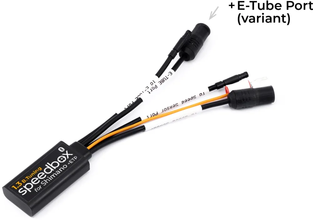 Speedbox - Shimano EP8 - 1.3 Bluetooth tuning  + E-Tube port