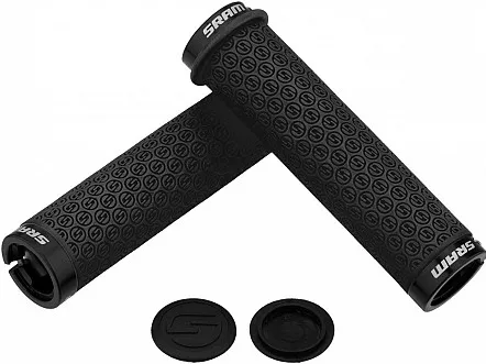SRAM - mansoane silicon - DH Double Clamps & End Plugs - negre