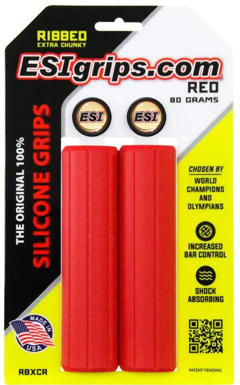 ESI - mansoane - Ribbed Extra Chunky - red