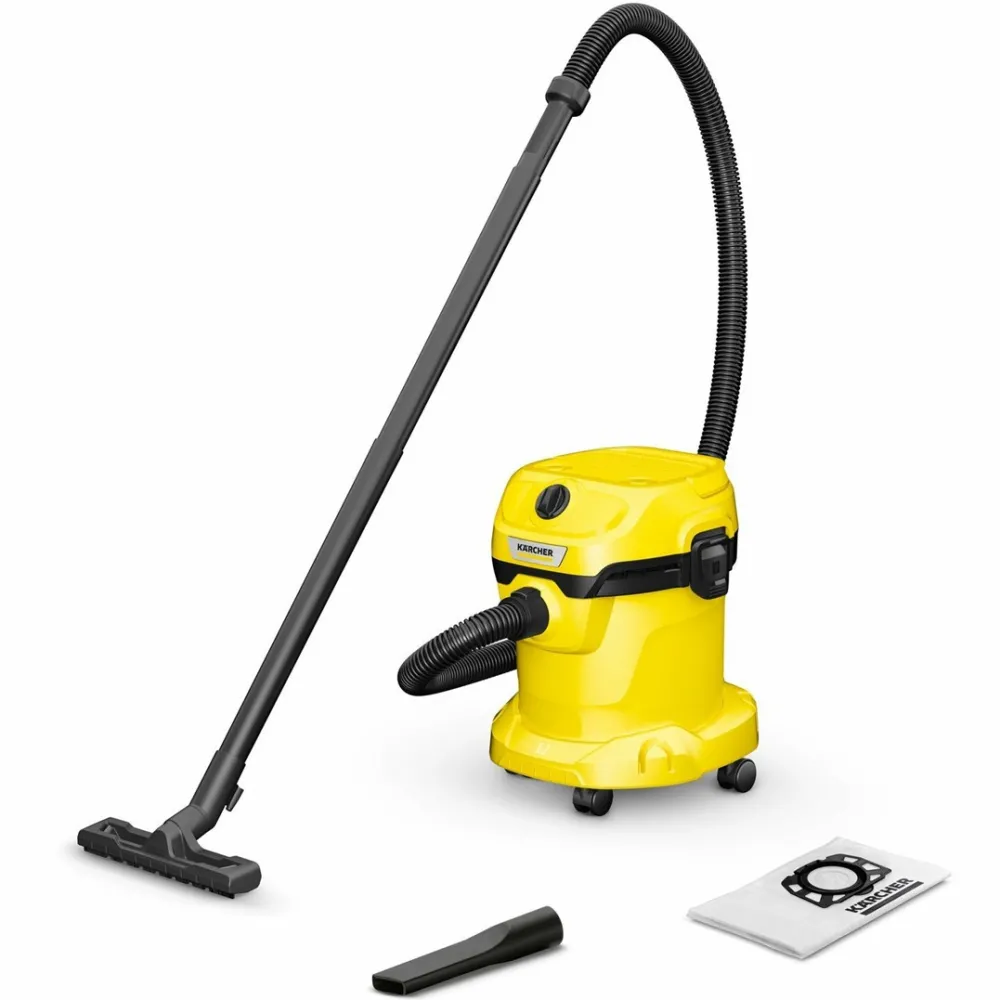 Kärcher WD 2 PLUS 15 L Drum vacuum Dry&wet 1000 W Dust bag