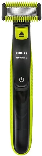 Philips Aparat de ras OneBlade Face + Body QP2824/10, Autonomie 45 minute, 2 lame, tuns si stilizat, fata si corp, Gri/Verde