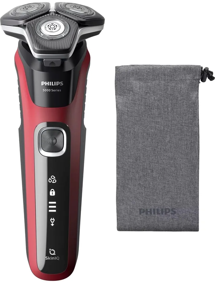 Aparat de ras rotativ Philips Series 5000 S5883/10 negru rosu