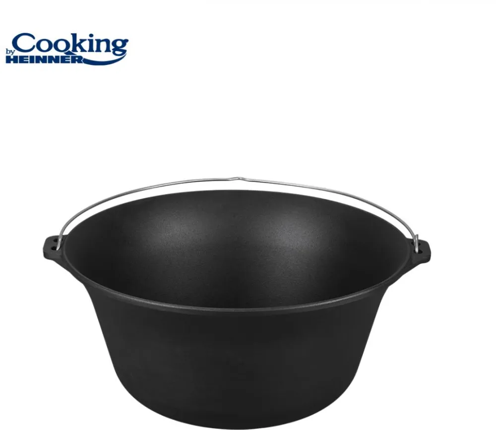 Ceaun din fonta pura 49X23 cm, 22L