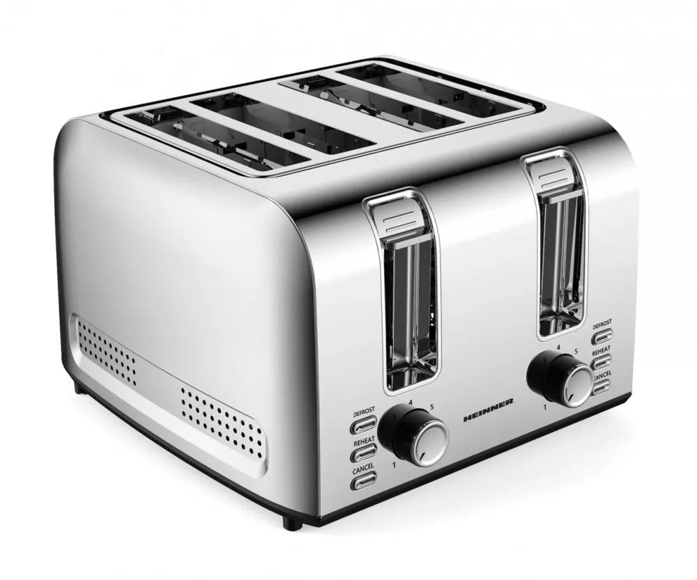 Prajitor de paine HEINNER HTP-4S1500SS