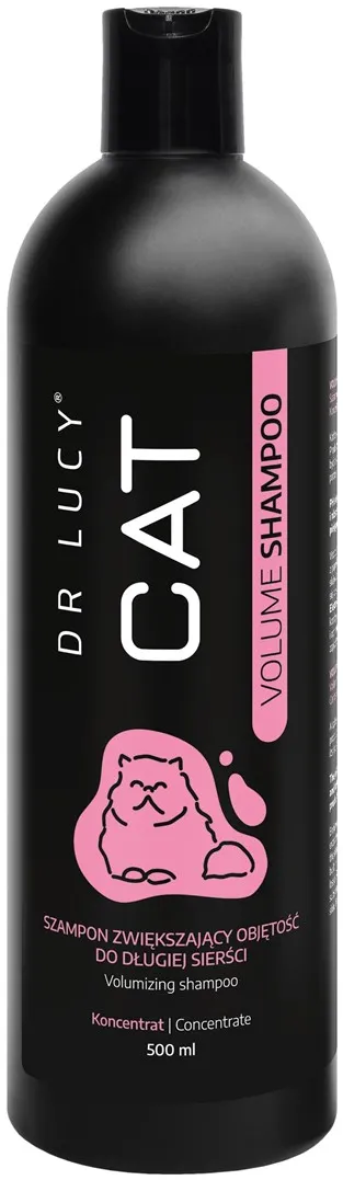 DR LUCY Cat Volume Long Hair – shampoo for cats – 500 ml