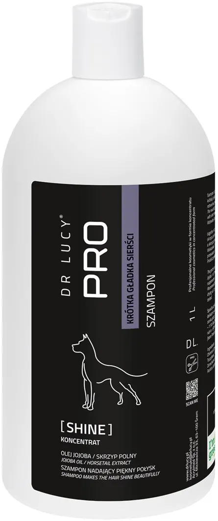 DR LUCY Shine Short hair - dog shampoo - 1L