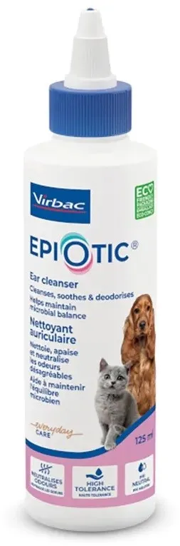 Solutie pentru curatat urechi Virbac EpiOtic Ear Cleanser 125 ml