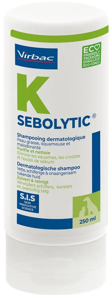 VIRBAC Sebolytic - shampoo for dogs and cats - 250 ml