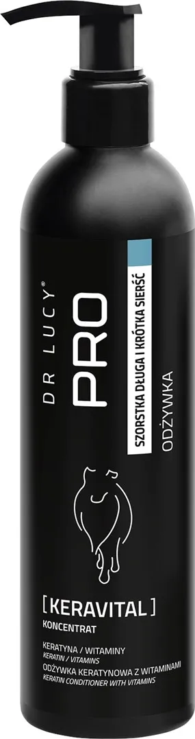 DR LUCY Pro Keravital Rough Coat – dog conditioner – 250ml