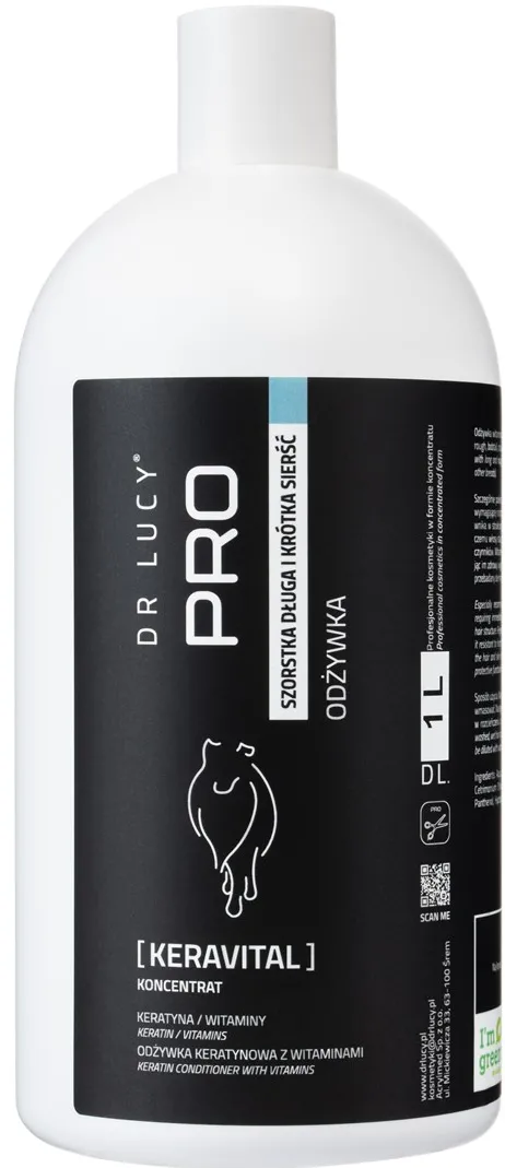 DR LUCY Pro Keravital Rough Coat – dog conditioner – 1l