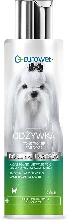 EUROWET coat and hair conditioner - conditioner for dogs - 200 ml