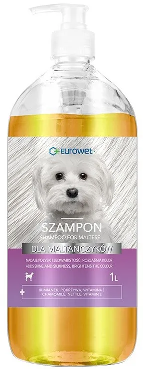 EUROWET Maltese - shampoo for dogs - 1l