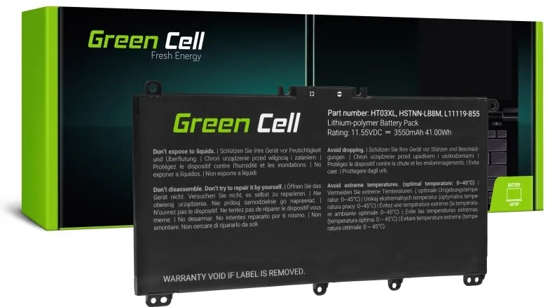 Green Cell HP163 notebook spare part Battery