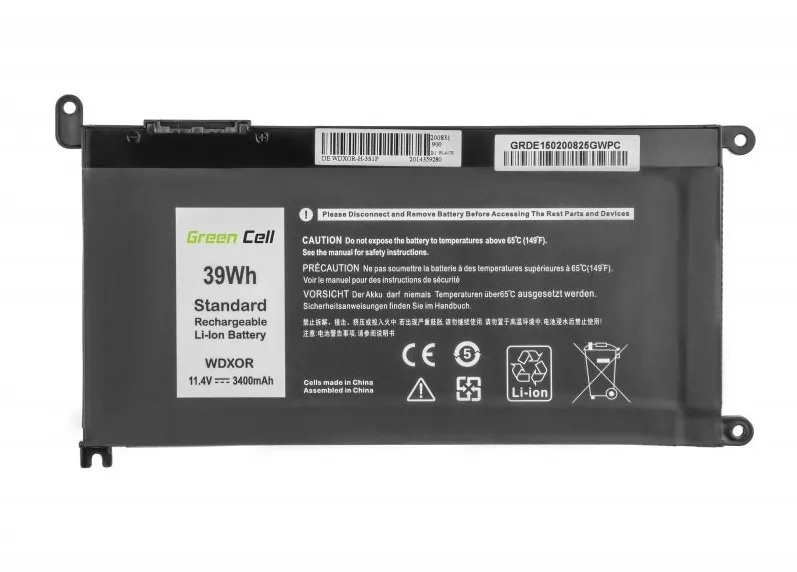 Green Cell DE150 notebook spare part Battery