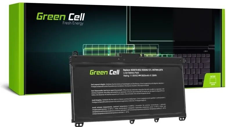 Green Cell HP145 notebook spare part Battery