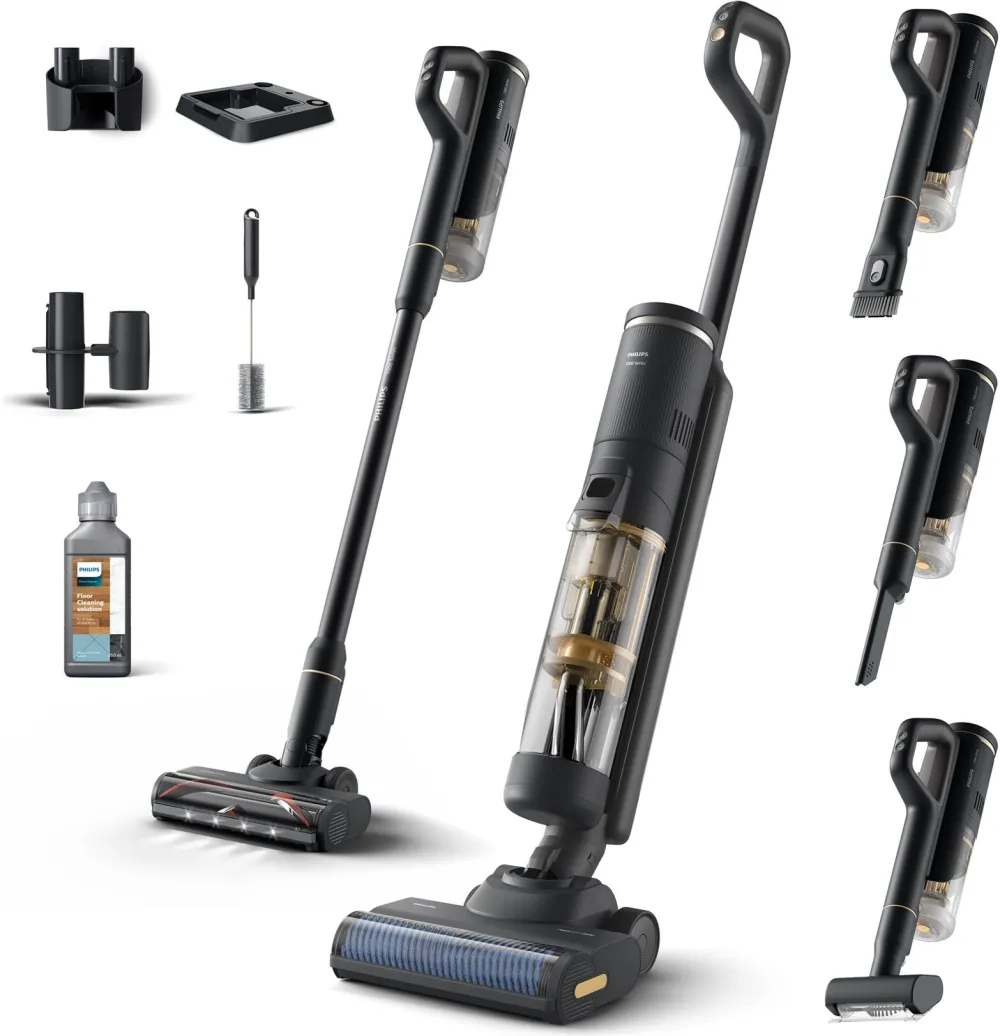 Philips XW7264/11 AquaTrio Handstick Vacuum cleaner, Cordless