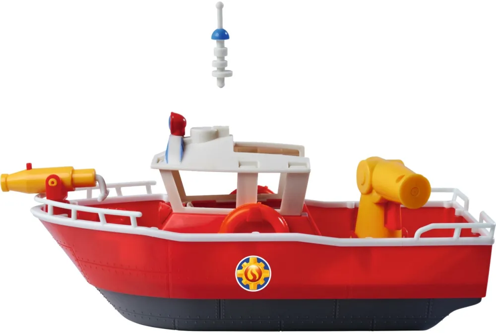 Simba Fireman Sam Titan Fireboat, Toy Vehicle