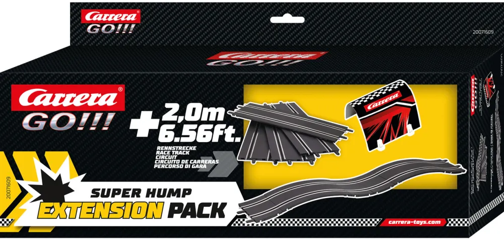 Carrera GO!!! Extension Pack - Super Hump, Racetrack