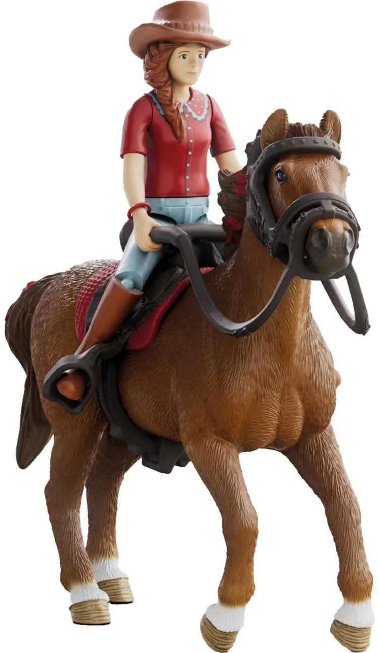 Schleich Horse Club Hannah & Cayenne (brown)