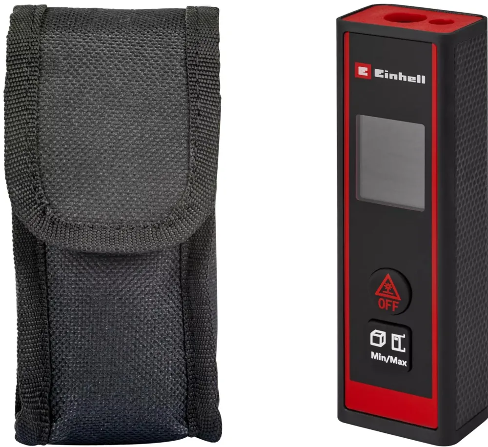 Einhell laser distance meter TC-LD 40 R (black/red, distances from 5 cm - 40 meters)
