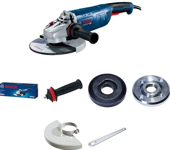 Bosch angle grinder GWS 24-230 P Professional (blue, 2,400 watts)