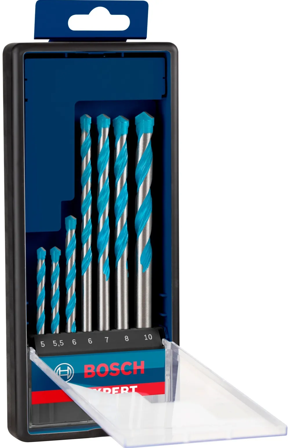 Bosch Expert CYL-9 MultiConstruction drill set, 7 pieces ( 5 / 5.5 / 6 / 7 / 8 / 10mm)