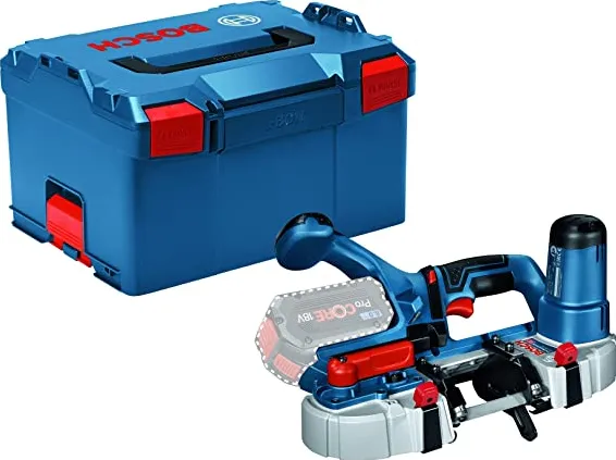 Bosch cordless band saw GCB 18V-63 Professional Solo, 18V (blue/black, without battery and charger, L-BOXX)