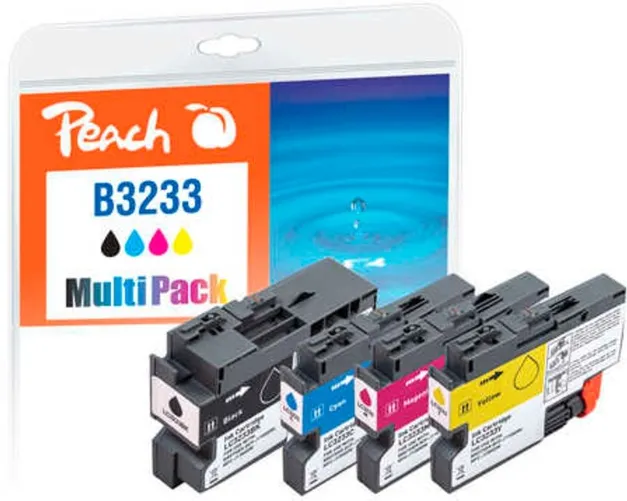 Peach Ink Savings Pack 320994 (compatible with Brother LC-3233)