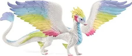 Schleich Bayala rainbow dragon, toy figure