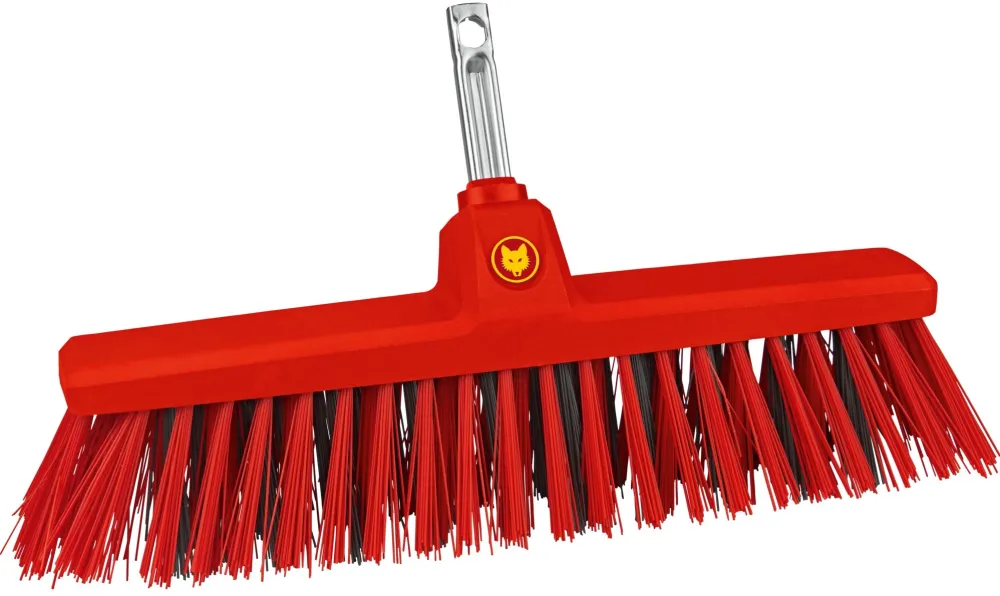 WOLF-Garten large area street broom SB 400 M, multi-star (red/yellow, 40cm)