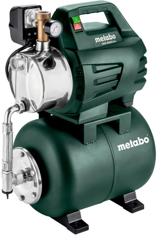metabo HWW 4000/25 Inox (600982000) domestic waterworks (green/black, 1100 watts)