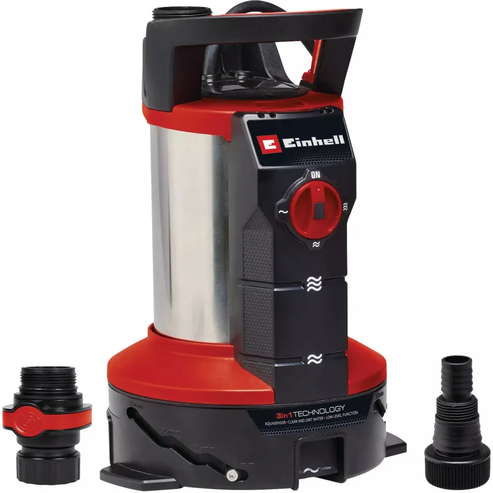 EINHELL dirty water pump GE-DP 7935 NA LL ECO, submersible / pressure pump red/black, 790 watts