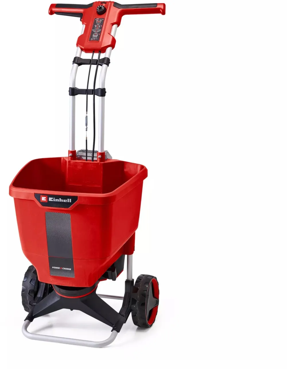 EINHELL Power X-Change Cordless Spreader GE-SR 18/22 Li-Solo, 18 Volt, spreader red/black, without battery and charger