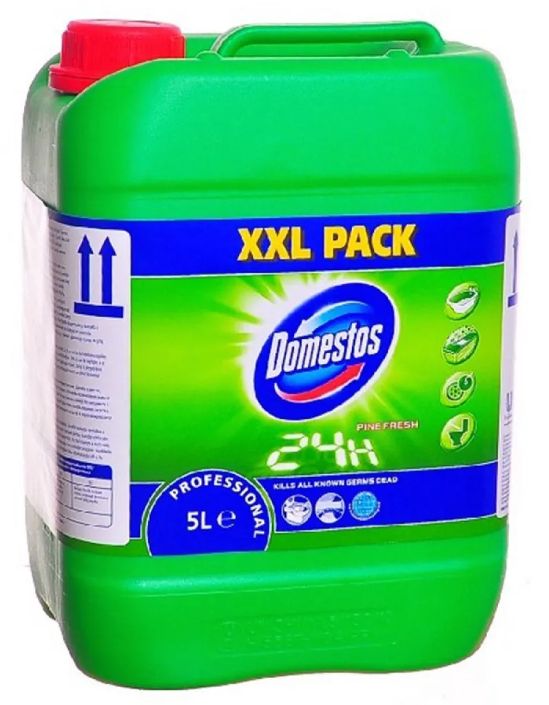 DOMESTOS Professional Pine Fresh, gel pentru curatarea si dezinfectarea toaletelor, 5 litri