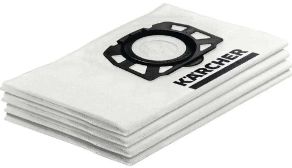 Saci filtru Karcher 230x200x12 mm, material fleece pentru aspiratoare umed-uscate,4buc/set