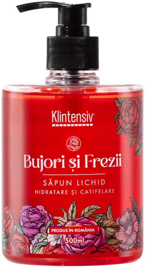 Sapun lichid - Bujori si Frezii 500ml