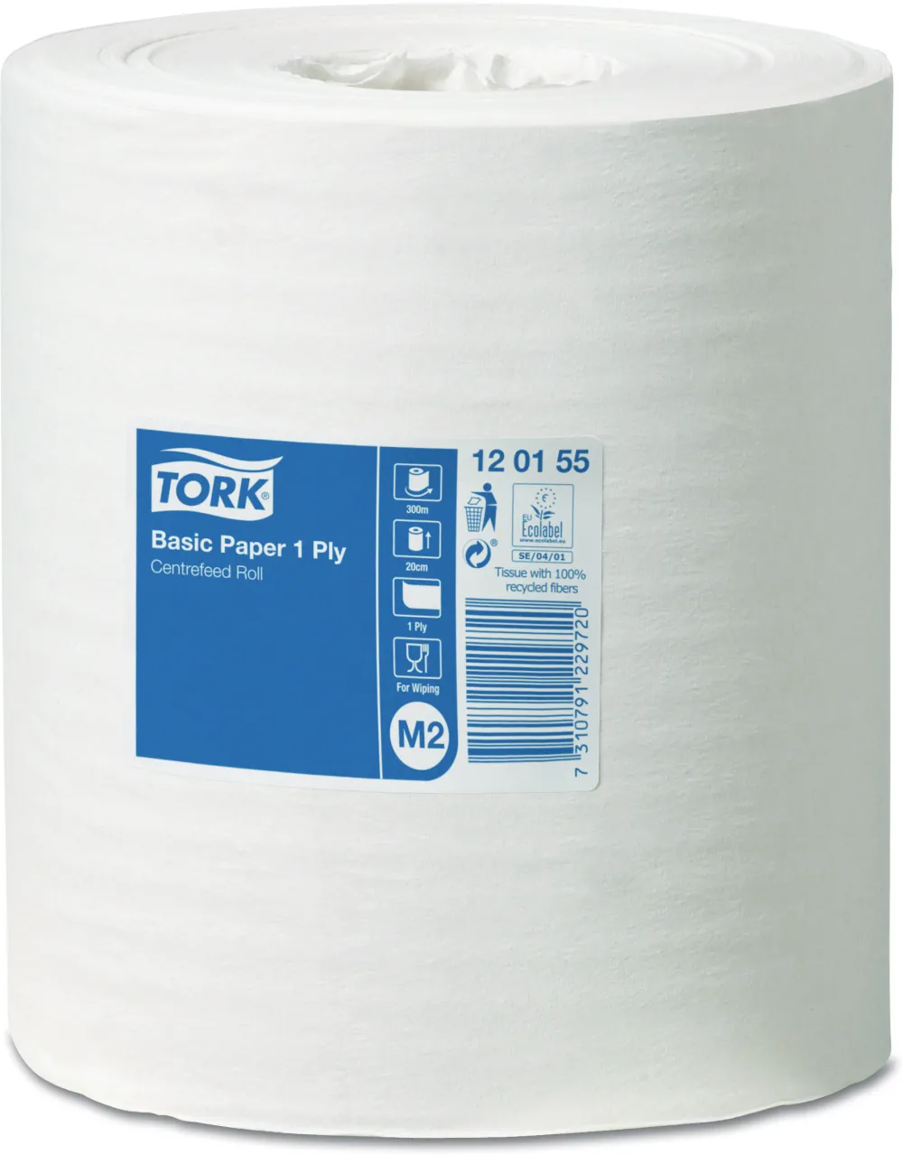 Prosop TORK Jumbo, 1 strat, 20cm x 300m, 6 role/bax - alba