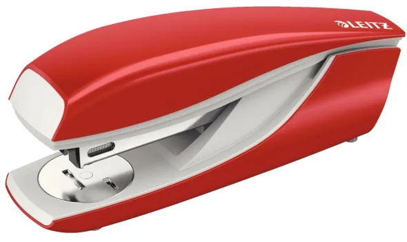 Capsator metalic LEITZ 5502 NeXXt Series, 30 coli, 200 capse P3 incluse, rosu