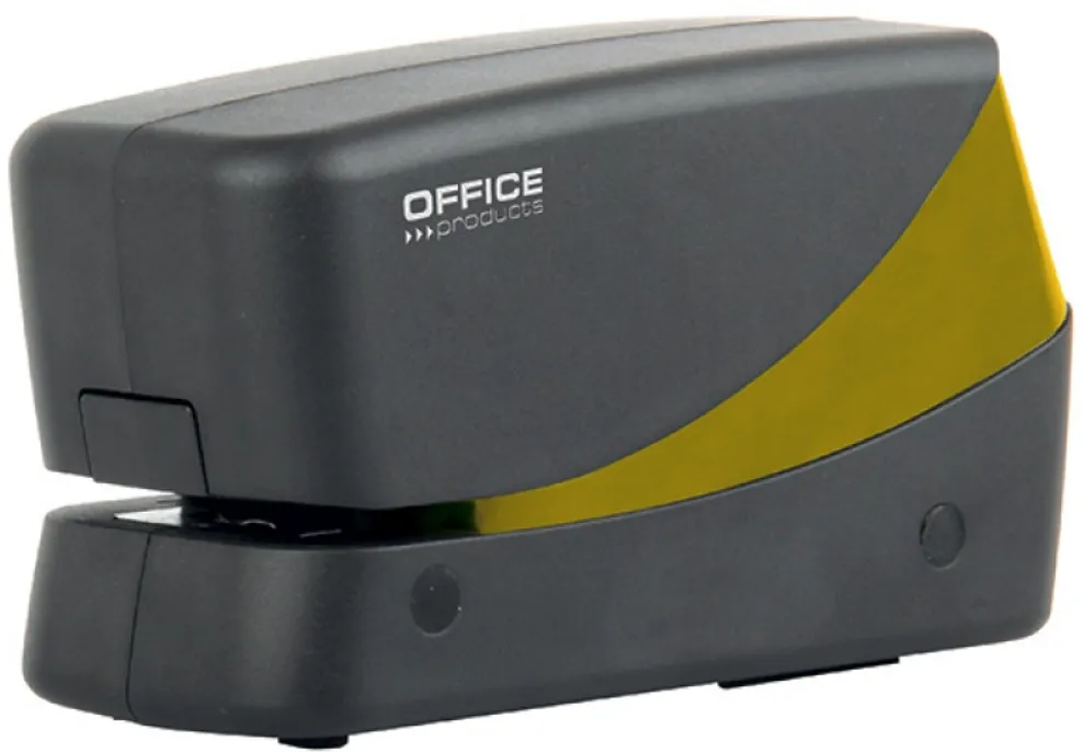 Capsator electric 25 coli, capse 24/6, 26/6, Office Products - negru/auriu