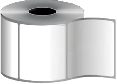 Etichete albe, 101 x 164, TT diam 76 fin, 895 etichete/rola
